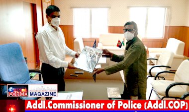 Respectful met: Dr. A.Amalraj IPS, Additional Commissioner of Police, (Head Quarters).