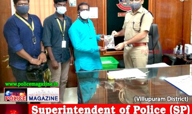 Respectful met: Tr.Dr N.Shreenatha I.P.S Superintendent of Police (SP)  Villupuram District.