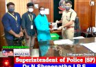 Respectful met: Tr.Dr N.Shreenatha I.P.S Superintendent of Police (SP)  Villupuram District.