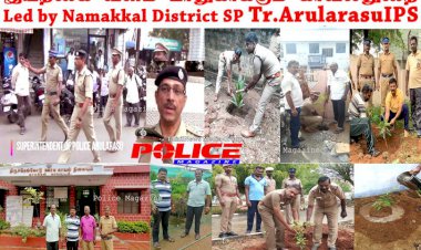 நாமக்கல் மாவட்டத்தின் SP Tr.Arularasu IPS தலைமையில்