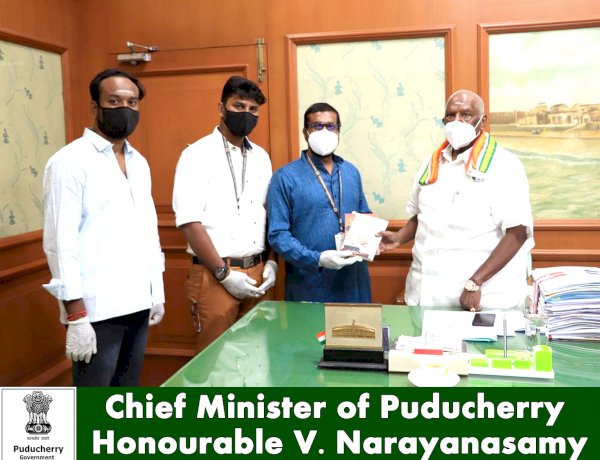 Honourable V. Narayanasamy Chief Minister of Puducherry